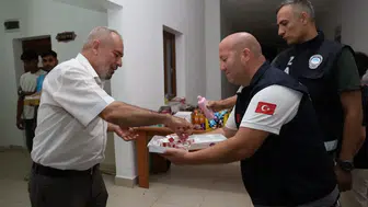 İncirliova'da kandil gecesi dualar ile ikramlar buluştu