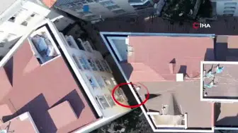 Kağıthane'de kaybolan kurye dronlu operasyonla yakalandı