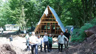 Düzce'deki Aydınpınar Tabiat Parkı'na 19 yeni bungalov ev ekleniyor