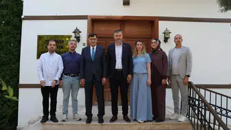 Kütahya belediye başkanından eczacı odasına anlamlı ziyaret