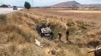 Elazığ'da trafik kazasında yaralanan kişi hastaneye kaldırıldı