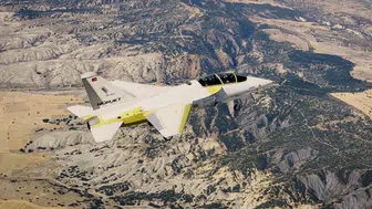 Türkiye'nin ilk jet eğitim uçağı HÜRJET, tarihi günde havalandı
