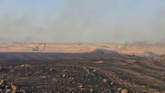 Gaziantep’teki yangında binlerce dönüm arazi zarar gördü