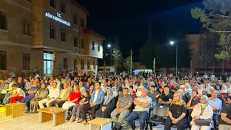 Ağın'da geçen yazın sonunu türkülerle kutladılar