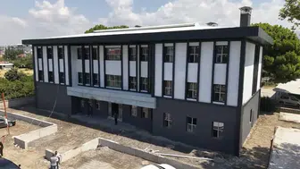 Hatay valisi masatlı, dörtyol'da sosyal hizmet merkezi inşaatını yerinde inceledi