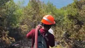 Marmaris'te orman yangınına karşı önlemler sürüyor