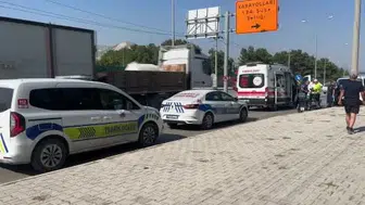 Burdur'da üç tekerlekli motosiklet devrildi: Sürücü hastaneye kaldırıldı