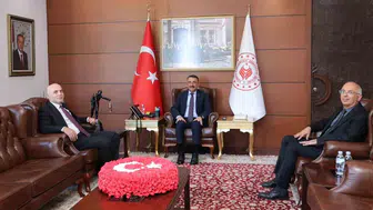 Zonguldak Bülent Ecevit Üniversitesi rektörü ulusoy, vali hacıbektaşoğlu'nu ziyaret etti