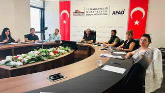 Elazığ'da afet riskleri için iş birliği ve stratejiler belirlendi