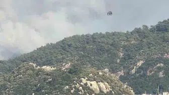 Marmaris’te zor ulaşım noktası yangın felaketiyle karşı karşıya