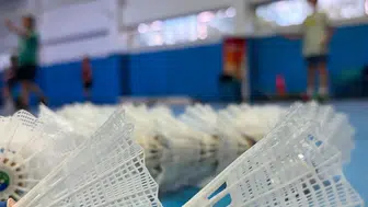 Çocuklar badmintonla yaz enerjisini artırdı