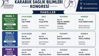 Karabük Üniversitesi sağlık bilimleri kongresine hazırlanıyor