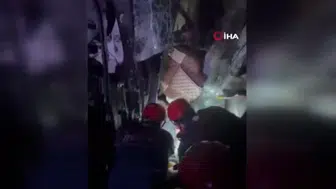 Osmaniye'de devrilen tırda sürücü yaralandı