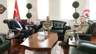 Samsun garnizon komutanlığına yeni atama: Tümgeneral Fethi Oltulu göreve başladı