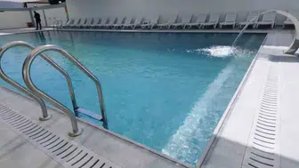 Hisarcık'ta yarı olimpik yüzme havuzu hizmete girdi