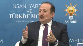 Türkiye insani yardımda model ülke: Yalçın'dan dikkat çeken açıklamalar
