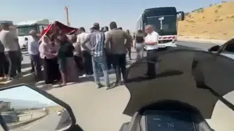 Siirt'te yolun karşısına geçerken otobüsün çarptığı çocuk hastaneye kaldırıldı