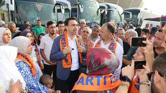 Mersin AK Parti teşkilatı 25. yıl buluşması için Ankara'ya gidiyor
