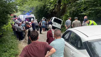 Trabzon'da meydana gelen kazada 5 kişi yaralandı