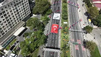 30 Ağustos Zafer Bayramı’nda Vatan Caddesi’nde coşkulu geçit töreni