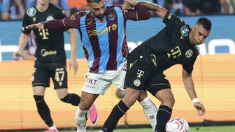 Trabzonspor'un evinde Ferencvaros'a mağlup olduğu play-off mücadelesi