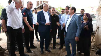 Malatya'da sel felaketinin ardından başkan er, vatandaşları yalnız bırakmadı