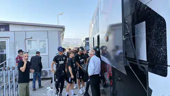 Beşiktaş kafilesi Alanya'ya hareket etti
