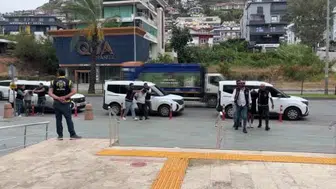 Alanya'daki döviz bürosu soygununda 3 şüpheli adliyeye sevk edildi