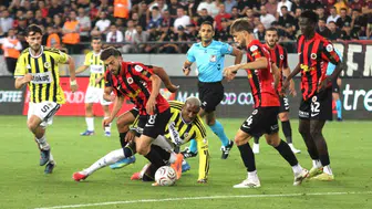 Gençlerbirliği ve Fenerbahçe'nin mücadelesi 1-1 sona erdi