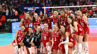 A milli kadın voleybol takımı yarın Slovenya ile sahaya çıkıyor