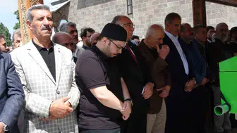 Erzurum'un duayen gazetecisi öztürk akkök son yolculuğuna uğurlandı
