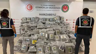 Edirne gümrük kapısında büyük uyuşturucu baskını: 288 kilogram esrar ele geçirildi