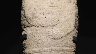 Erzurum'daki Taş Baba heykeli, göçebe kültürün izlerini taşıyor