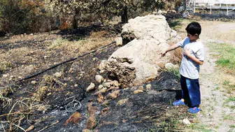 Yangında bisikleti yanan umut’a yeni bir sevinç hediye edildi