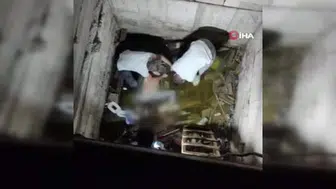 Ankara'da asansör boşluğuna düşen kişi hastaneye kaldırıldı
