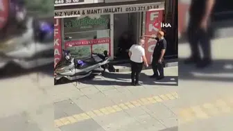 Gaziosmanpaşa'da eski sevgili dehşeti güvenlik kamerasında kaydedildi