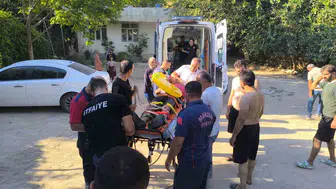 Mardin'de kayalıklardan düşen bir kişi itfaiye tarafından kurtarıldı