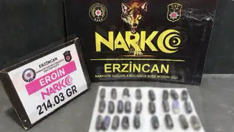 Erzincan'da uyuşturucu taşıyan dört kişi tutuklandı