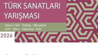 23'üncü Devlet Türk Sanatları Yarışması sanatseverleri bekliyor