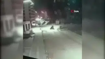 Hatay'da motosikletli hırsızların kameraya yansıyan kaçışı sona erdi