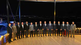 Emniyet müdürlerine Erzincan’da terfi ve plaket takdimi