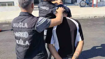 Dalaman'da otobüsle uyuşturucu getiren şüpheli yakalandı