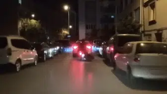 Eskişehir'deki motosiklet kazası kask kamerasına yansıdı