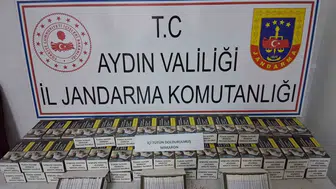 Aydın'da tünelde büyük kaçakçılık operasyonu: 20 bin adet makaron ele geçirildi