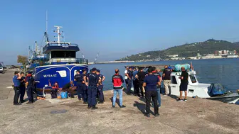 Ereğli'de dalgıç teknelerine midye denetimi yapıldı