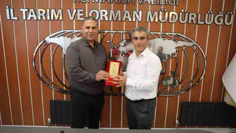 Manisa tarım ve orman müdürlüğünde iki yönetici yeni göreve başladı