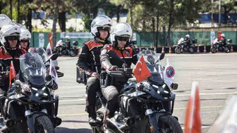 Yunus ekiplerinde yeni dönem: Motosikletli polis timleri mezun oldu