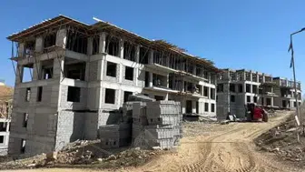 Yüksekova'da modern konut inşaatları hızla devam ediyor