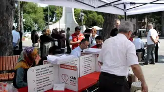 Ordu'da kamu personeli kan bağışıyla örnek oldu