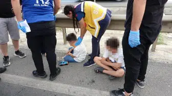 Manavgat'ta zincirleme trafik kazasında 17 kişi yaralandı